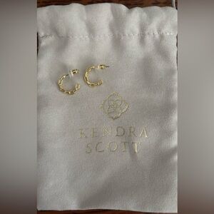 Kendra Scott Gold Hoop Earrings